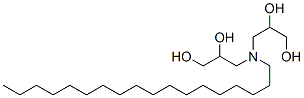 CAS 登录号:60659-43-0, 3,3'-(十八烷基亚氨基)二丙烷-1,2-二醇