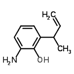 CAS#: 60723-76-4, 2-Amino-6-(3-Buten-2-Yl)Phenol