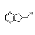 CAS#: 607345-38-0, 6,7-Dihydro-5H-cyclopenta[b]pyrazin-6-ylmethanol