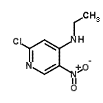 CAS#: 607373-89-7, 2-Chloro-N-ethyl-5-nitro-4-pyridinamine