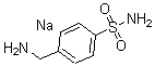 CAS 登录号：60758-21-6， 4-(氨基甲基)-苯磺酰胺钠盐(1:1)