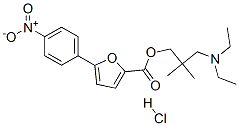 CAS#: 60766-34-9, (3-Diethylamino-2,2-Dimethyl-Propyl) 5-(4-Nitrophenyl)Furan-2-Carboxylate Hydrochloride