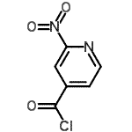 CAS 登录号：60780-81-6， 2-硝基异烟酰氯化物