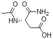 CAS 登录号：60803-67-0， (3S)-3-(乙酰氨基)-4-氨基-4-氧代-丁酸