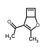 CAS#: 608134-47-0, 1-(3-Methyl-2-oxabicyclo[3.2.0]hepta-3,6-dien-4-yl)ethanone