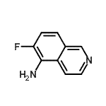 CAS#: 608515-72-6, 6-Fluoro-5-isoquinolinamine