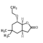 CAS#: 608529-29-9, (3aR,7S,7aS)-7-Ethoxy-5,5-dimethylhexahydro-1-benzofuran-2(3H)-one