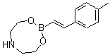 CAS 登录号：608534-31-2， 2-[(E)-2-(4-甲基苯基)乙烯基]-1,3,6,2-二氧氮杂硼杂环辛烷