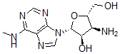 CAS 登录号：6088-33-1， N(6)-甲基-3'-氨基-3'-脱氧腺苷