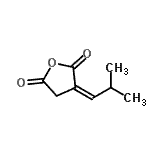 CAS#: 609360-79-4, (3Z)-3-(2-Methylpropylidene)dihydro-2,5-furandione