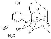 CAS 登录号:6101-04-8, 番木鳖碱盐酸盐二水合物