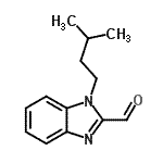 CAS 登录号：610275-03-1， 1-(3-甲基丁基)-1H-苯并咪唑-2-甲醛
