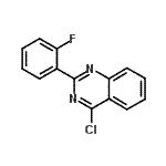 CAS#: 610276-37-4, 4-Chloro-2-(2-fluorophenyl)quinazoline
