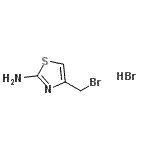 CAS#: 610278-79-0, 4-(Bromomethyl)-1,3-thiazol-2-amine hydrobromide (1:1)