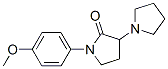 CAS#: 6103-46-4, 1-(4-Methoxyphenyl)-3-(1-Pyrrolidinyl)Pyrrolidin-2-One