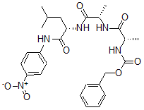 CAS#: 61043-33-2, N-[(Phenylmethoxy)Carbonyl]-L-Alanyl-L-Alanyl-N-(4-Nitrophenyl)-L-Leucinamide