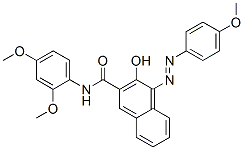 CAS#: 61050-18-8, N-(2,4-Dimethoxyphenyl)-3-Hydroxy-4-[(4-Methoxyphenyl)Azo]Naphthalene-2-Carboxamide