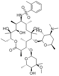 CAS#: 61066-22-6, (9S)-9-Deoxo-9-[[(2-Methylphenyl)Sulfonyl]Amino]Erythromycin
