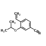 CAS#: 610797-36-9, 3-Isopropoxy-4-vinylbenzonitrile