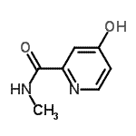 CAS#: 611226-36-9, 4-Hydroxy-N-methyl-2-pyridinecarboxamide