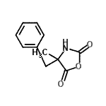 CAS#: 61137-36-8, 4-Benzyl-4-Methyl-1,3-Oxazolidine-2,5-Dione