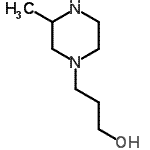 CAS#: 61155-10-0, 3-(3-Methyl-1-Piperazinyl)-1-Propanol