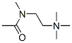 CAS#: 61167-34-8, N,N,N,N'-Tetramethyl-N'-Acetylethylenediamine