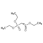 CAS#: 61203-67-6, Ethyl (Diethoxyphosphoryl)(1-<Sup>13</Sup>C)Acetate