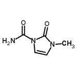 CAS#: 61224-28-0, 3-Methyl-2-Oxo-2,3-Dihydro-1H-Imidazole-1-Carboxamide