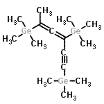 CAS 登录号：61227-86-9， 3,4-己二烯-1-炔-1,3,5-三基三(三甲基锗烷)