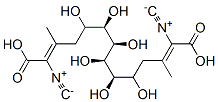 CAS 登录号:61241-59-6, D-甘露醇 1,6-二(2-异氰基-3-甲基-2-丁烯酸酯)