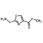 CAS 登录号：612512-13-7， 甲基2-(氨基甲基)-1,3-恶唑-4-羧酸酯