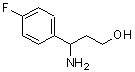 CAS#: 612532-52-2, 3-Amino-3-(4-fluorophenyl)-1-propanol