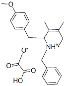 CAS#: 61273-95-8, 1-Benzyl-1,2,5,6-Tetrahydro-2-[(4-Methoxyphenyl)Methyl]-3,4-Dimethylpyridinium Hydrogen Oxalate