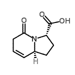 CAS 登录号：612819-91-7， (3S,8aS)-5-氧代-1,2,3,5,6,8a-六氢-3-吲嗪羧酸