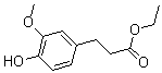 CAS#: 61292-90-8, 4-Hydroxy-3-Methoxy-Benzenepropanoic Acid Ethyl Ester