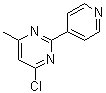 CAS#: 61310-33-6, 4-Chloro-6-Methyl-2-(4-Pyridinyl)Pyrimidine