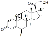 CAS#: 61339-44-4, 17-Bromo-9beta,11beta-Epoxy-6beta-Fluoro-21-Hydroxy-16alpha-Methylpregna-1,4-Diene-3,20-Dione