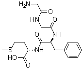 CAS 登录号：61370-88-5， 甘氨酰甘氨酰-L-苯丙氨酰-L-蛋氨酸