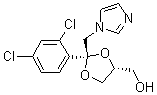 CAS#: 61397-58-8, 2-(2,4-Dichlorophenyl)-2-(1H-Imidazol-1-Ylmethyl)-(2R,4S)-rel-1,3-Dioxolane-4-Methanol