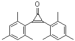 CAS 登录号：61440-88-8， 2,3-二(2,4,6-三甲基苯基)-2-环丙烯-1-酮