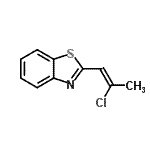 CAS#: 61503-10-4, 2-[(1Z)-2-Chloro-1-Propen-1-Yl]-1,3-Benzothiazole
