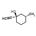 CAS#: 615266-86-9, (1R,3R)-1-Ethynyl-3-methylcyclohexanol