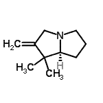 CAS#: 615268-29-6, (7aS)-1,1-Dimethyl-2-methylenehexahydro-1H-pyrrolizine