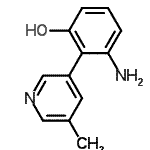 CAS#: 615572-96-8, 3-Amino-2-(5-methyl-3-pyridinyl)phenol