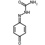 CAS#: 61566-21-0, 2-(4-Oxo-2,5-Cyclohexadien-1-Ylidene)Hydrazinecarboxamide