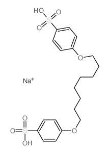 CAS 登录号：61575-11-9， 4-[8-(4-磺基苯氧基)辛氧基]苯磺酸