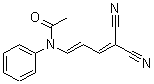CAS#: 61600-13-3, N-(4,4-Dicyano-1,3-Butadienyl)-N-Phenyl-Acetamide