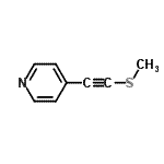 CAS#: 616898-46-5, 4-[(Methylsulfanyl)ethynyl]pyridine