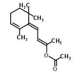 CAS#: 61693-39-8, (2E,4Z)-4-(2,6,6-Trimethyl-2-Cyclohexen-1-Ylidene)-2-Buten-2-Yl Acetate